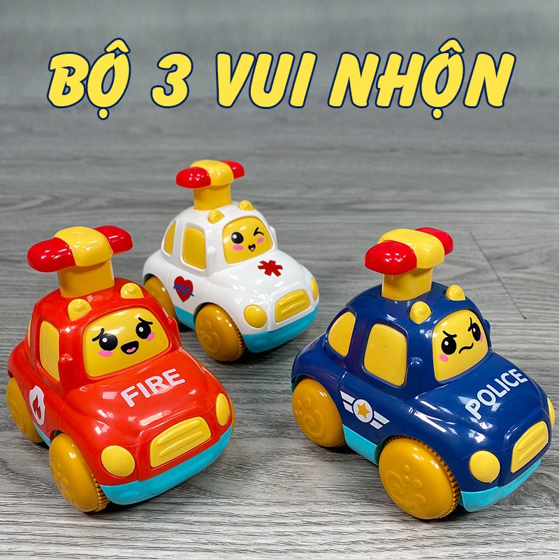 Đồ chơi ô tô chạy đà trẻ em vui nhộn