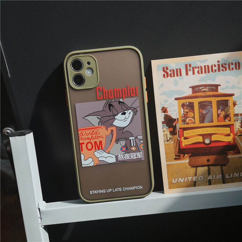 Ốp điện thoại in hình Tom cho iPhone 6/6plus/6s/6splus/7/7plus/8/8plus/x/xr/xs/11/12/pro/max/plus/promax/12promax/12mini | BigBuy360 - bigbuy360.vn