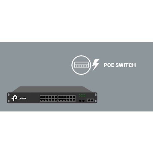 Bộ Chia Mạng, Thiết Bị Chuyển Mạch Swich 10 cổng Gigabit TL-SG2210P, 8 cổng PoE+ - Bảo Hành Chính Hãng 36 Tháng