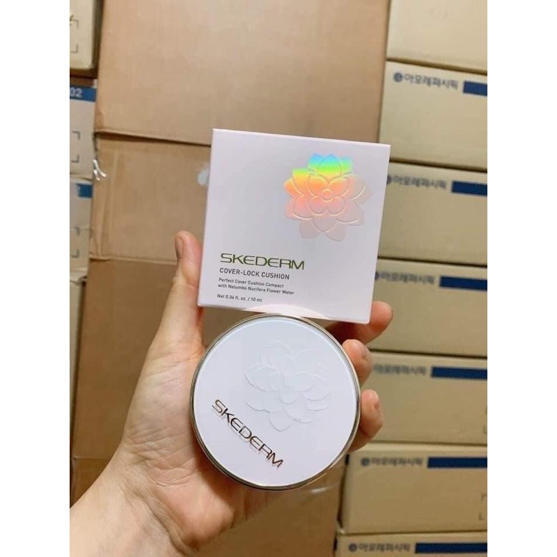 Phấn nước căng bóng SKEDERM tinh chất sen | BigBuy360 - bigbuy360.vn