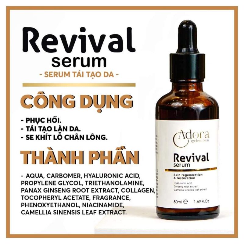 Serum Cho Da Mụn Revival Serum