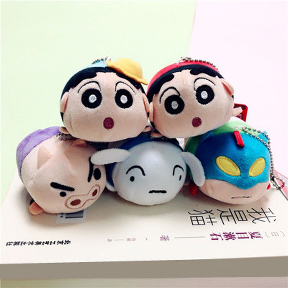 Móc khóa hình cậu bé bút chì nhồi bông dễ thương VANES1