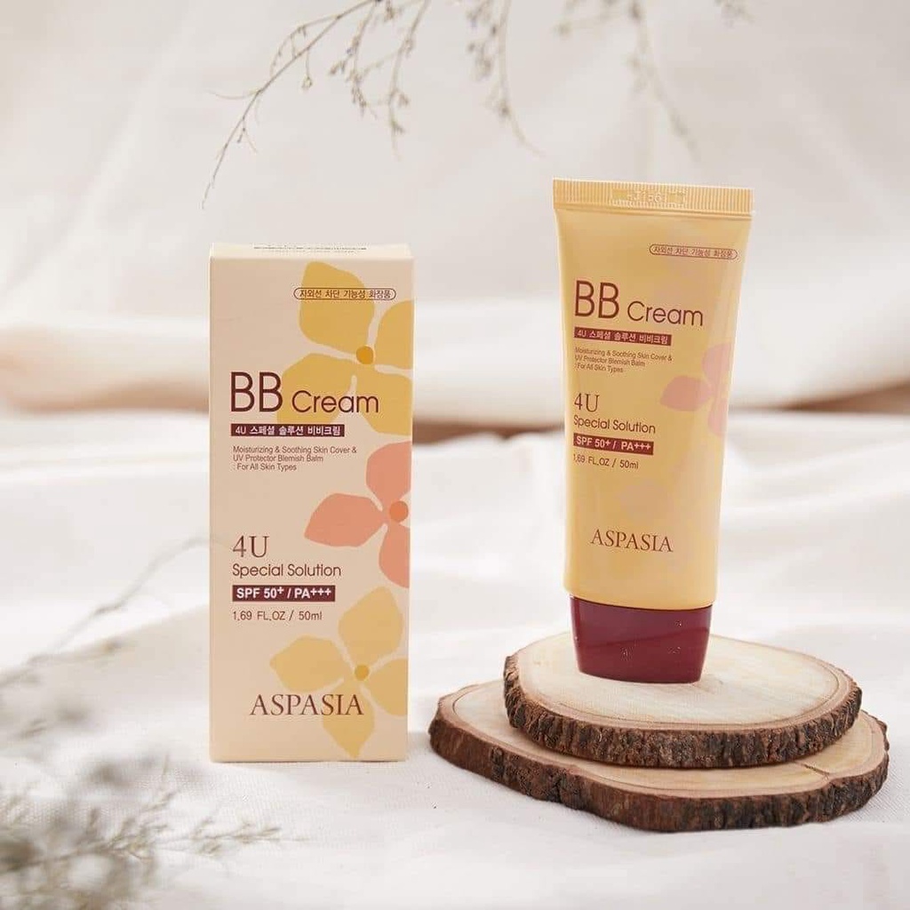 KEM NỀN CHỐNG NẮNG ASPASIA BB CREAM 4U SPECIAL SOLUTION