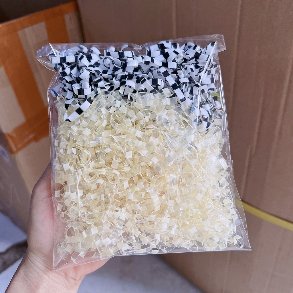 Gói 100g Chun Buộc Tóc Các Màu Siêu Dai Cho Nữ - Mabuustore 6033