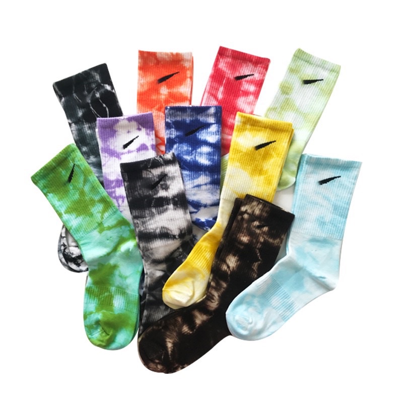 Vớ Tất cổ cao loang thể thao unisex mẫu mới