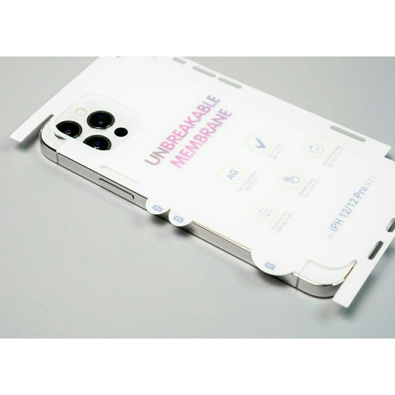 Miếng dán PPF nhám full mặt lưng iphone 12 / 12 pro / 12 mini / 12 pro max siêu bảo vệ