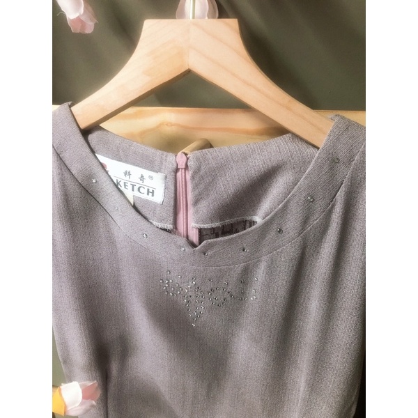 Đầm maxi vintage Nhật 2hand