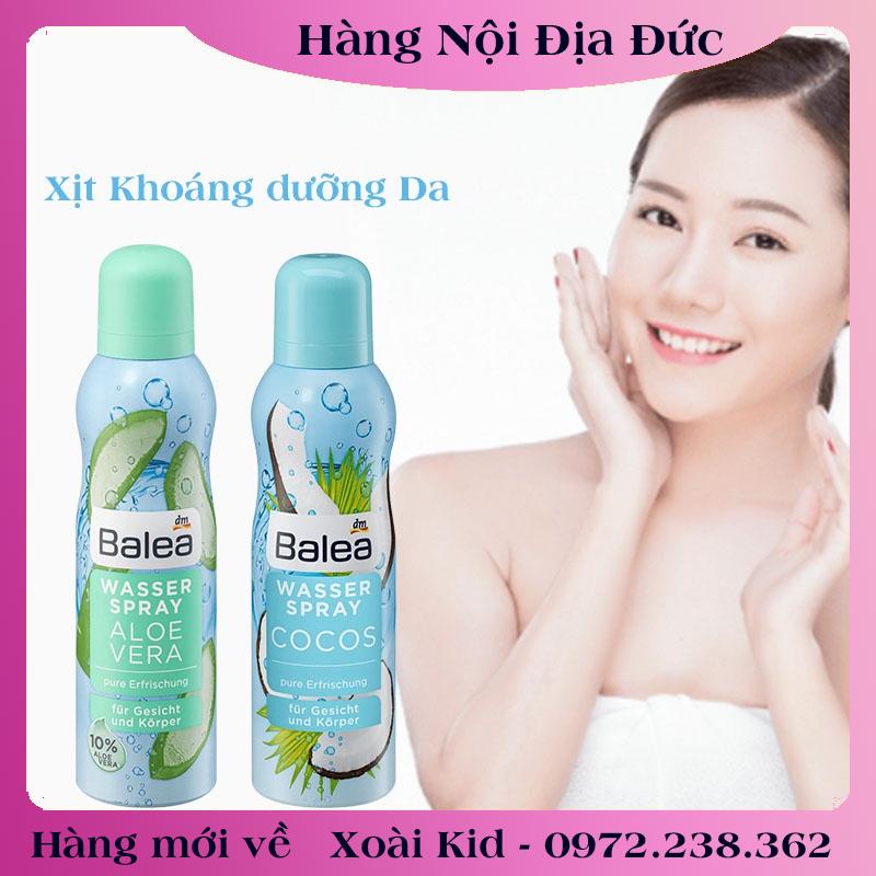 [auth] XỊT KHOÁNG BALEA  AQUA 150ML -NỘI ĐỊA ĐỨC ĐỦ BILL [Hot]