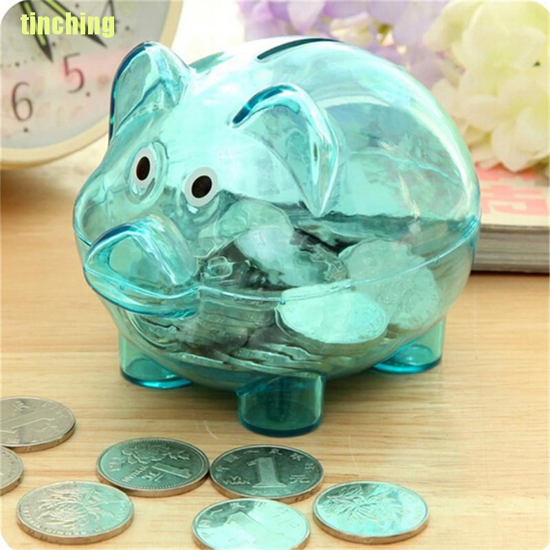 Ống Heo Tiết Kiệm Tiền Bằng Nhựa