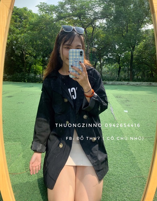 [Ảnh thật/Video] Áo Mangto kaki dáng dài Áo khoác ngoài | BigBuy360 - bigbuy360.vn