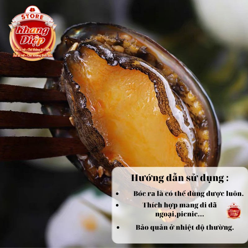 Bào ngư tươi đóng hộp 100g hải sản | BigBuy360 - bigbuy360.vn