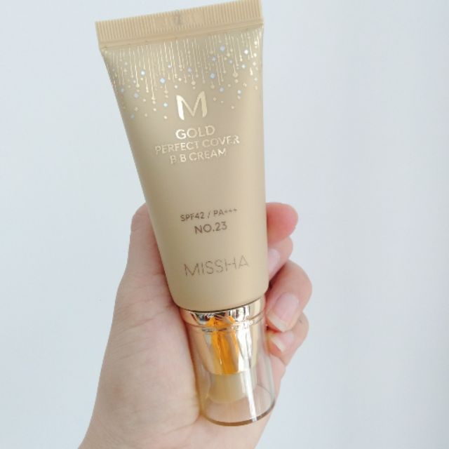 Kem nền Missha Gold Perfect Cover BB cream 50ml (# 23)