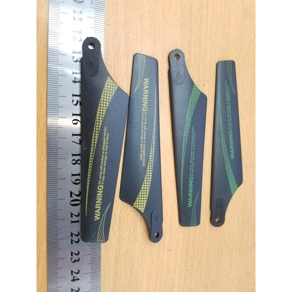 Xuongpinoto Bộ cánh quạt máy bay trực thăng YD-218 dài 10.5cm ,hàng mới 100%
