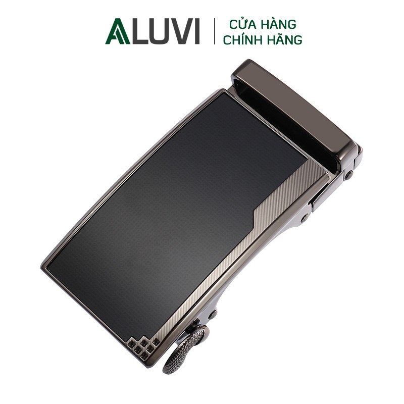Mặt thắt lưng nam Aluvi, kiểu mặt khóa thắt lưng tự động, phù hợp dây lưng, dây nịt nam bản 3.5cm - MT13