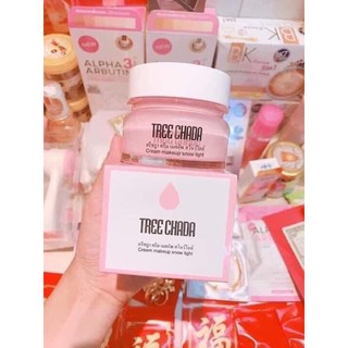 Kem nền trang điểm tone up TreeChada Thái Lan – Cream makeup snow light