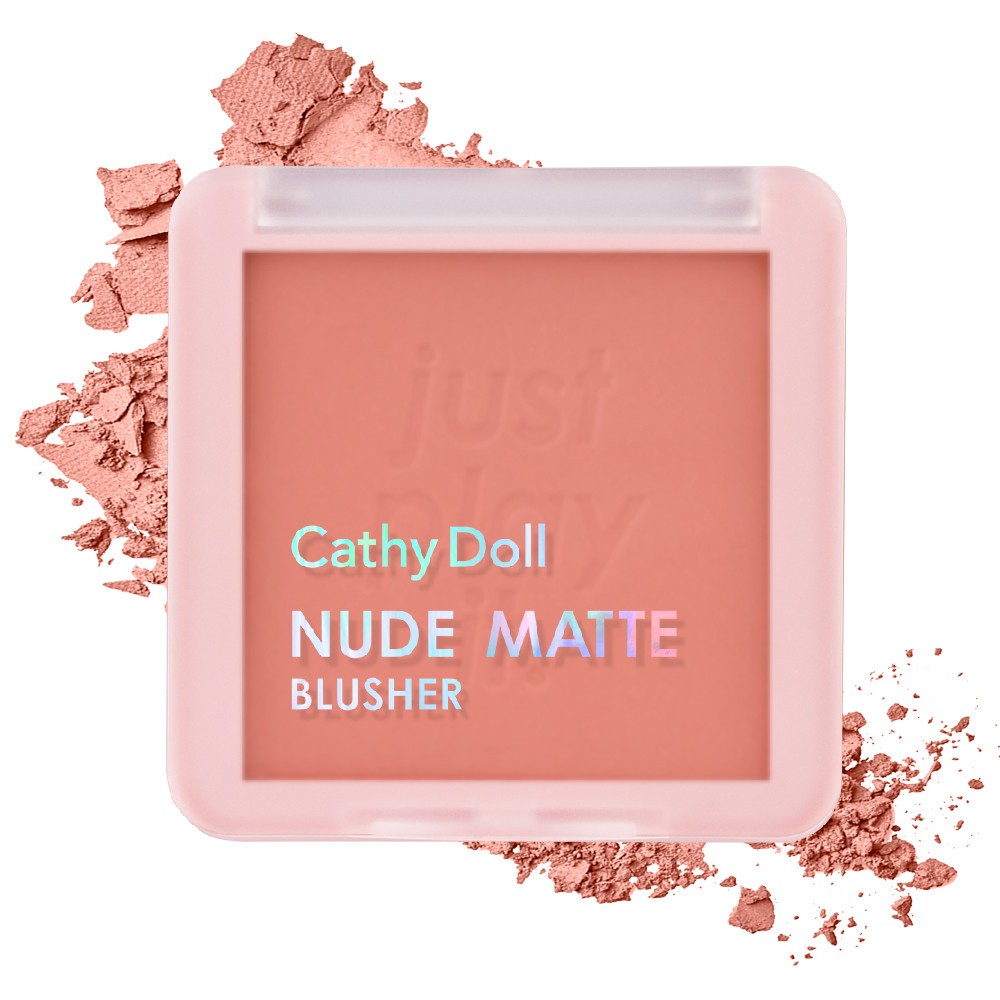 Cathy Doll Nude Matte Blusher 6g Phấn má hồng Cathy Doll Nude Matte Blusher