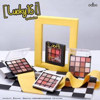 Phấn mắt 16 ô Odbo Lucky