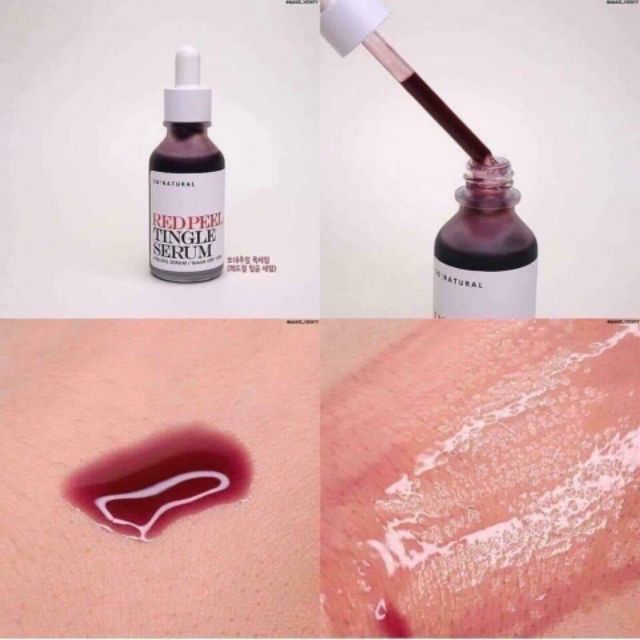 Red Peel Serum Sample