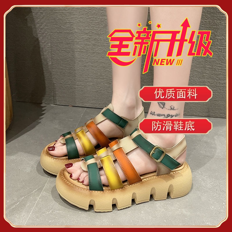 Sandal Đế Bằng Thiết Kế Mới Thời Trang Dành Cho Mùa Hè