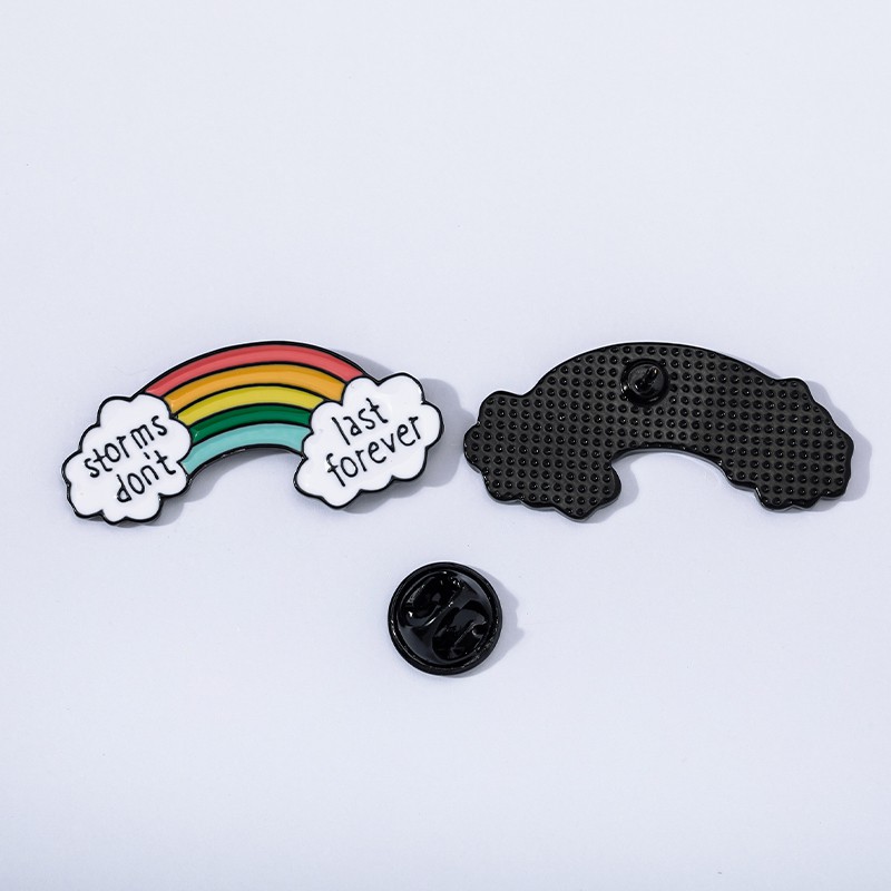 Trâm Cài Áo Hình Cầu Vồng Xinh Xắn Dễ Thương