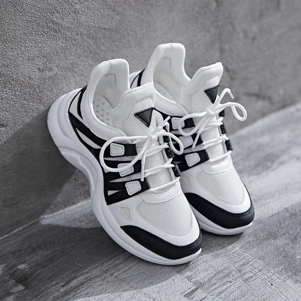 Giày Sneaker Nữ [ FREESHIP ] Đế Tăng Chiều Cao Cho Cô Nàng Cá Tính - G18 TP | BigBuy360 - bigbuy360.vn