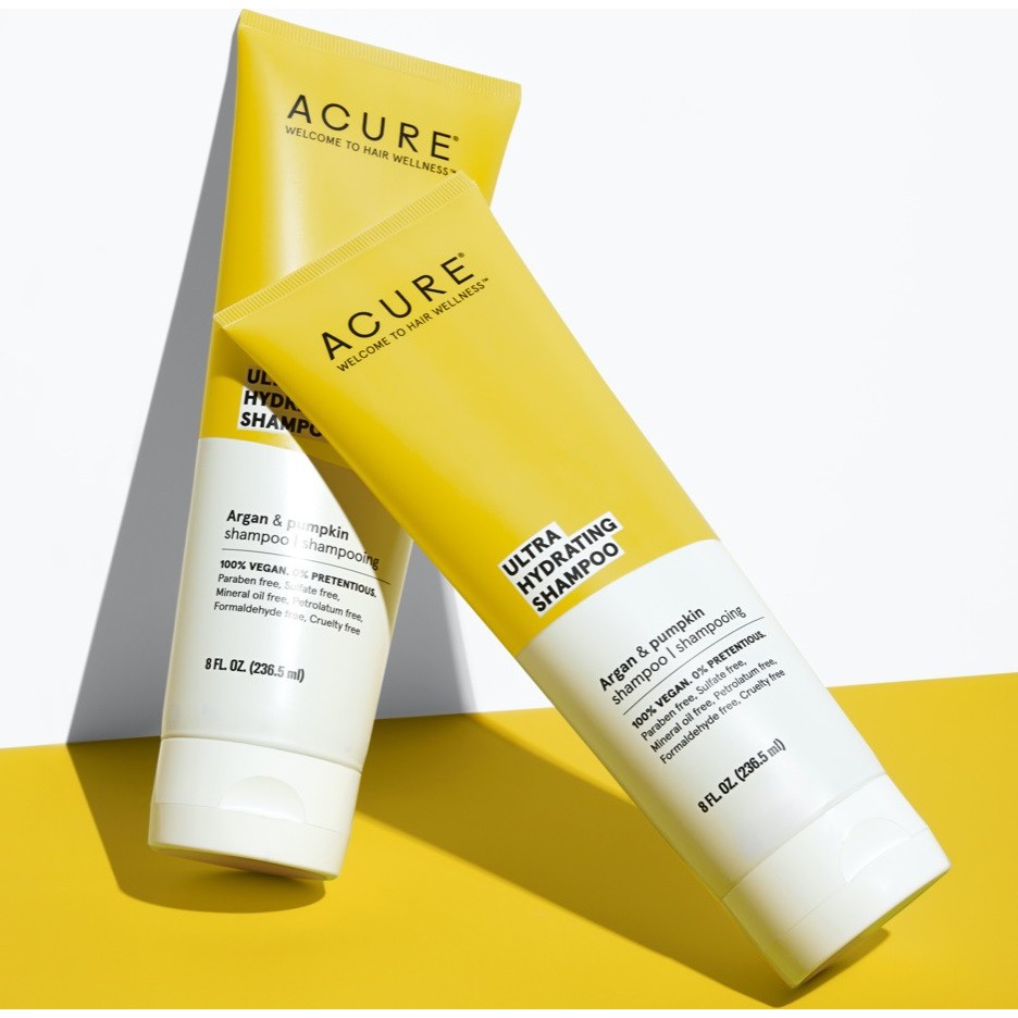 Gội xả phục hồi tóc hư tổn Ultra Hydrating, Argan Oil & Pumpkin Acure Organics Shampoo Conditioner
