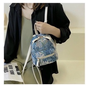 Balo nữ đẹp họa tiết hoa 3D thời trang Superbag668 231