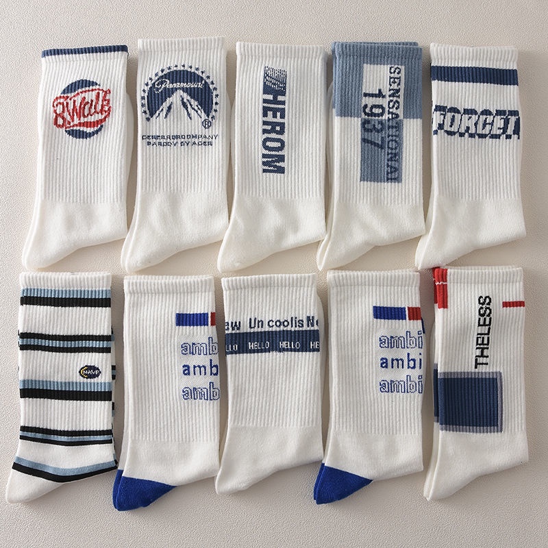 New Fashion Men's Socks Women Novelty Cartoon Sock Combed Cotton Funny Men's  Crew Harajuku Hip Hop 