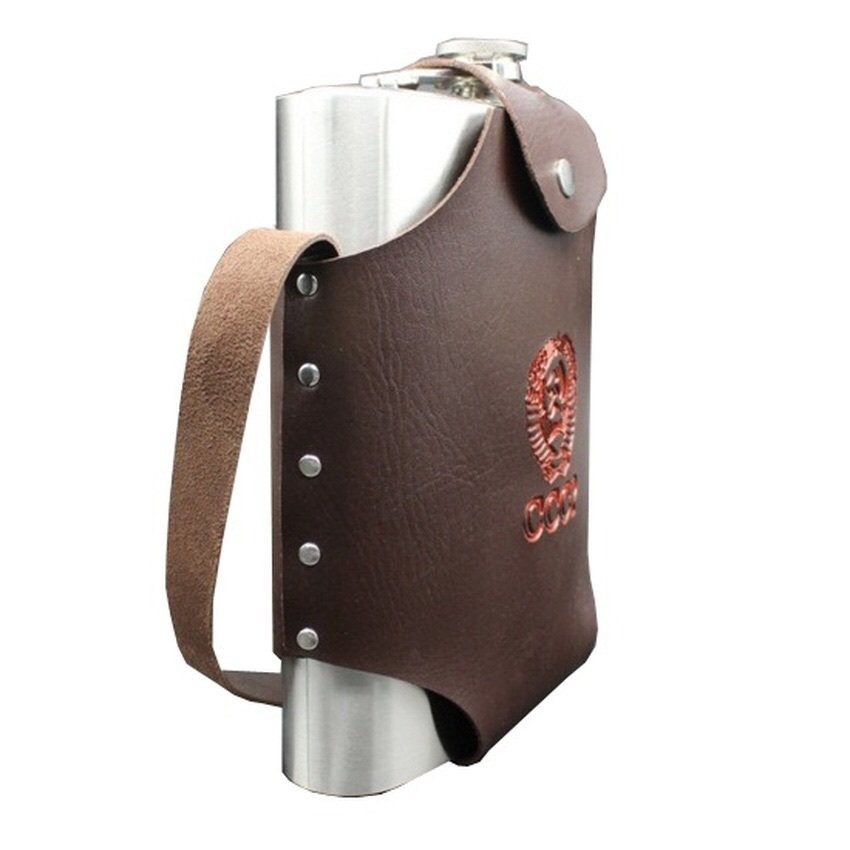 Bình Inox kèm bao da 2L