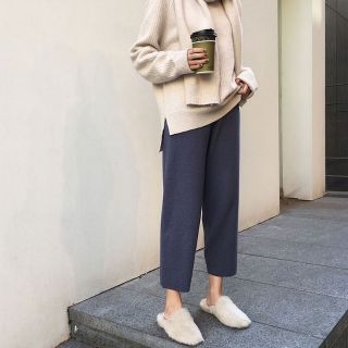 Quần dạ dáng baggy