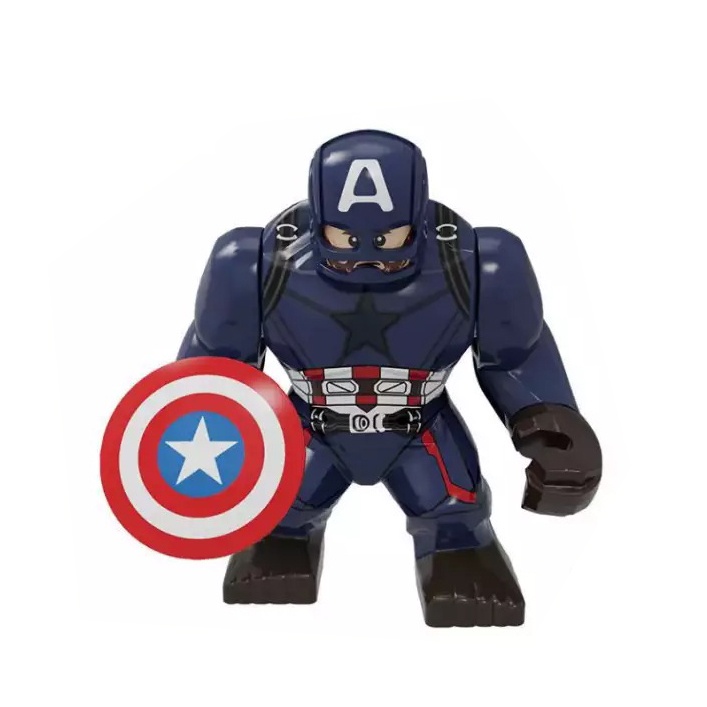 Đồ chơi lắp ráp nhân vật bigfig Captain America PG872