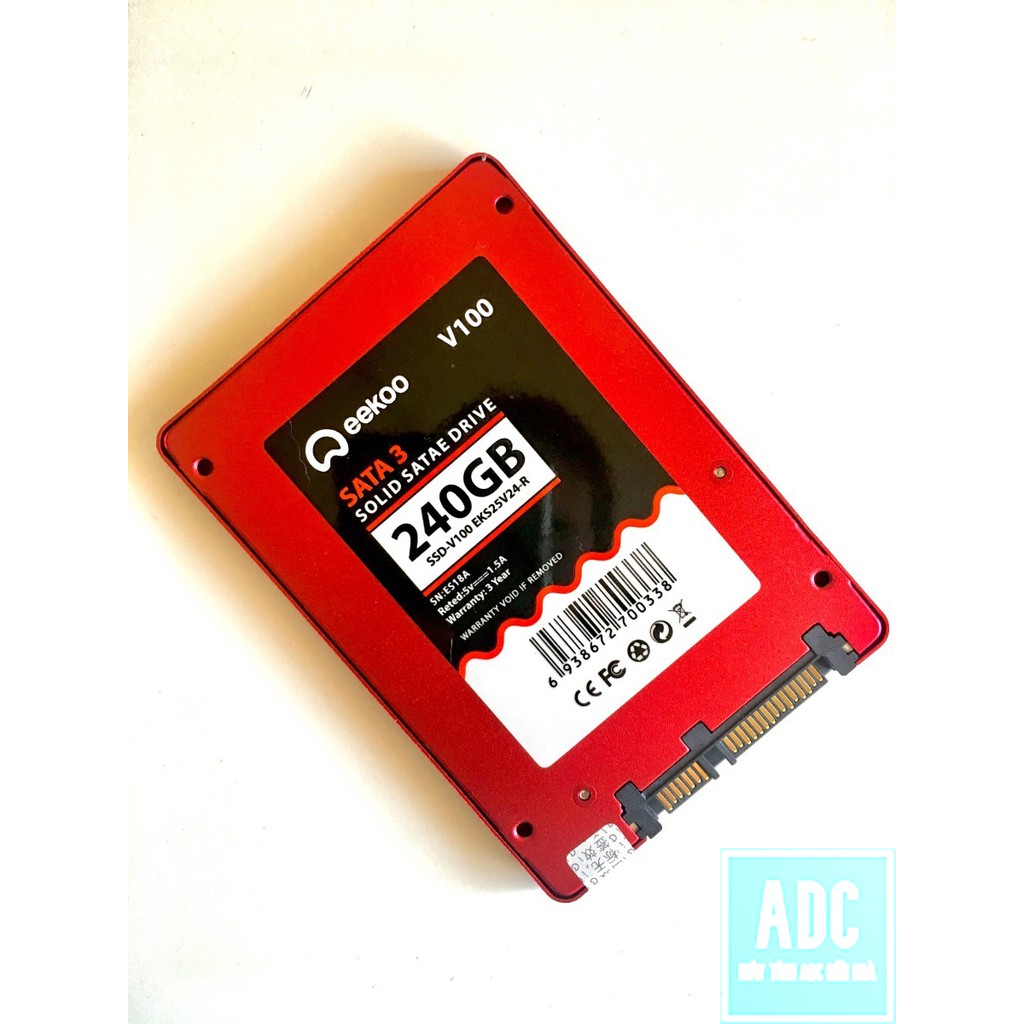SSD 120G EEKOO - TẶNG KÈM CÁP SATA - MỚI 100% CHÍNH HÃNG - SATA3 6GB/s - ĐỌC GHI TỐC ĐỘ CAO | BigBuy360 - bigbuy360.vn