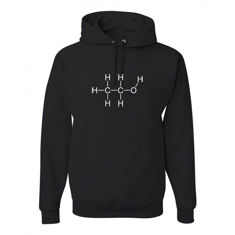 Áo khoác Hoodie S3Xl in hình công thức cồn