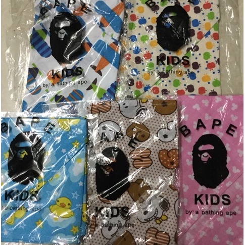 Khăn Tam Giác BaPe Buộc Dây Cho Bé, Khăn Che Thóp Sơ Sinh