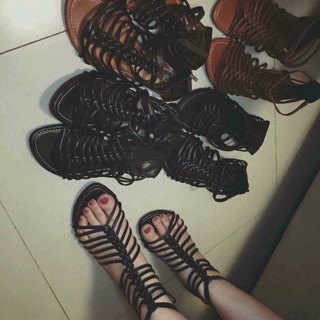 Giày Chiến Binh Cổ Ngắn( HÀNG THÁI XÁCH TAY)