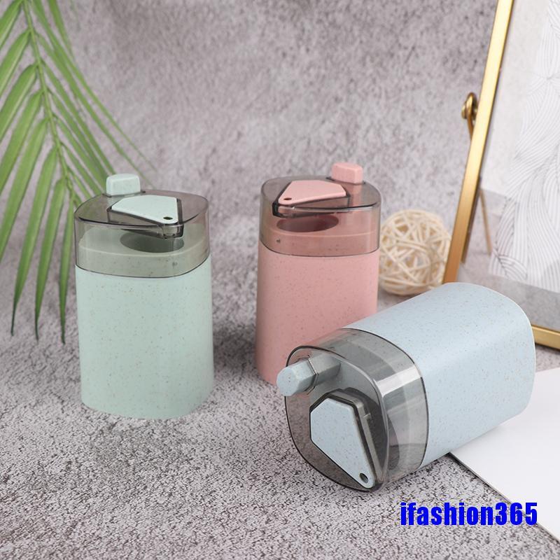 Hộp Đựng Tăm Xỉa Răng Tự Động Bằng Rơm Lúa Mì Tiện Dụng