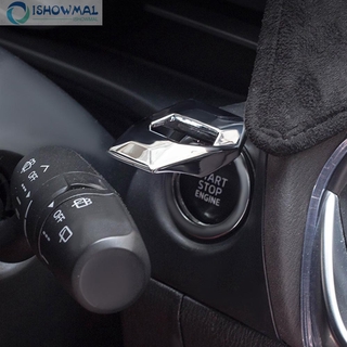 Universal Car Engine Start Stop Push Button Switch Cover Ring Trim Sticker Black Red