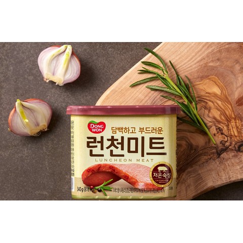 [NẮP ĐỎ] Thịt Hộp Dongwon Hàn Quốc Luncheon Meat 340G - Thịt Hộp Ham / Thịt Heo SPAM Nhập Khẩu Đóng Hộp / Đồ Hộp Ăn Liền