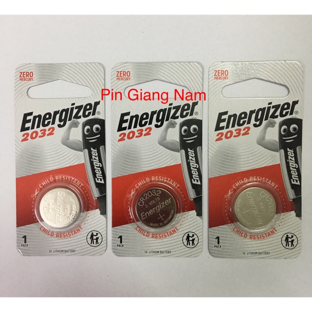 Combo 3 viên pin CR2032 Energizer