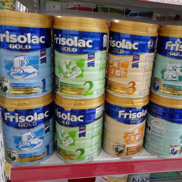 Sữa Frisolac Gold 2 900g cho trẻ 6-12 tháng tuổi