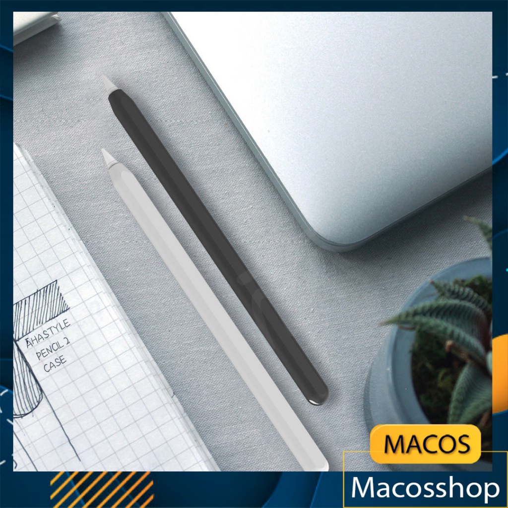 Ốp case bút Apple Pencil 2 AHA STYLE bao bọc bút silicon nguyên miếng siêu mỏng (AP03)