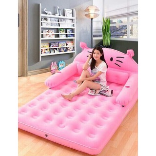 Giường hơi hình thú tặng kèm gối và bơm loại 1