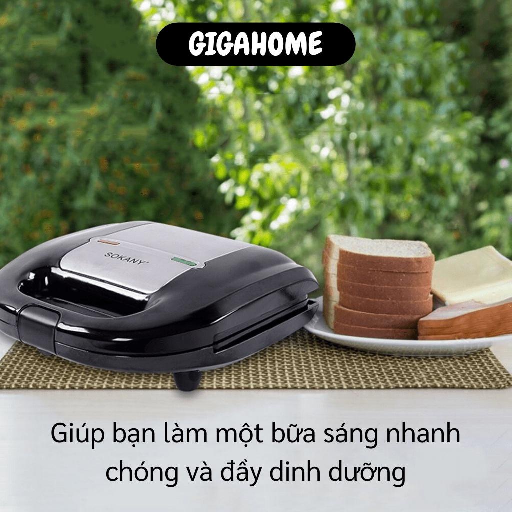 Máy nướng bánh tại nhà tiện lợi  GIÁ VỐN Máy làm bánh sokany KJ-108, tiết kiệm thời gian, bánh thơm ngon 9665