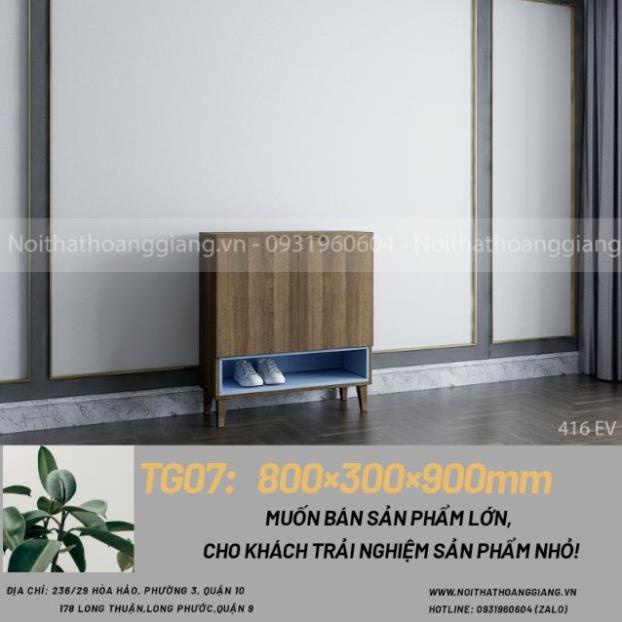 FREE SHIP- Tủ giày gỗ MDF phủ MELAMINE chống trầy hàng cao cấp mã TG07