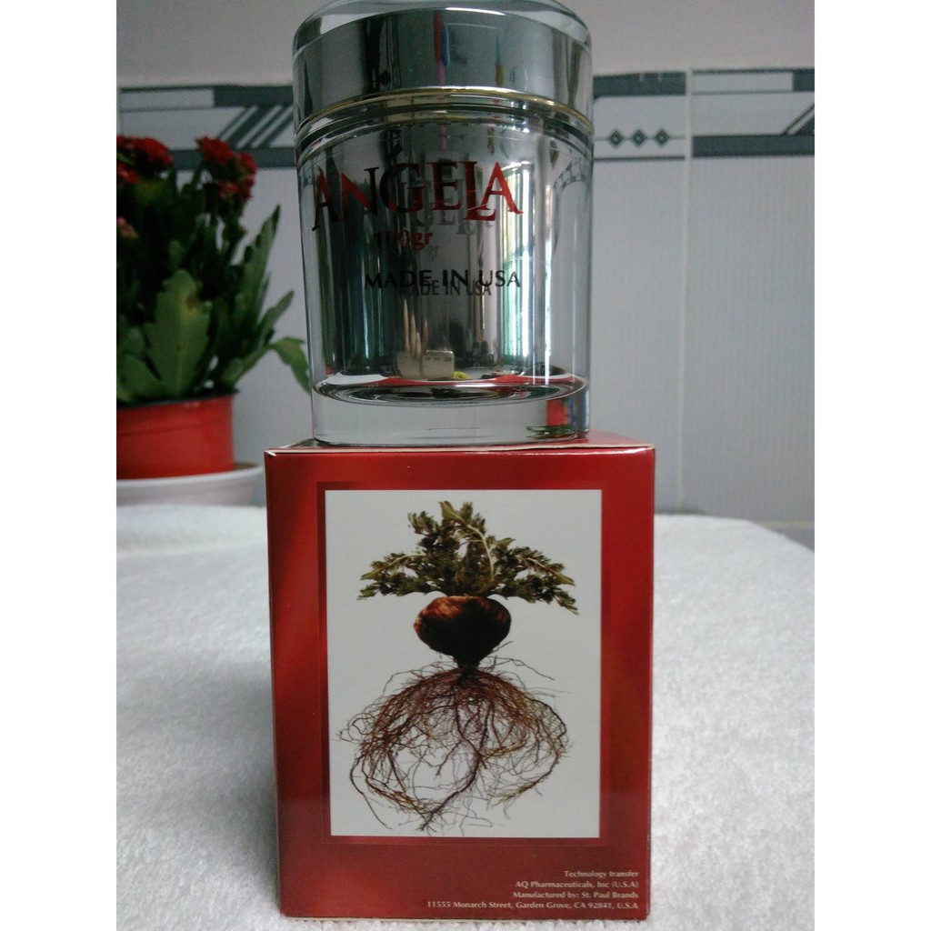 KEM SÂM ANGELLA DƯỠNG TRẮNG DA MẶT - MỸ