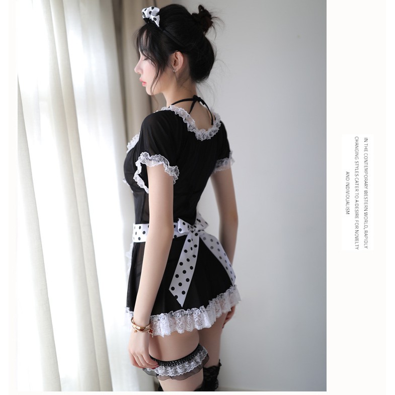 Combo Phụ Kiện và Set Váy Ngủ Cosplay Cô Hầu Gái Dễ Thương | BigBuy360 - bigbuy360.vn