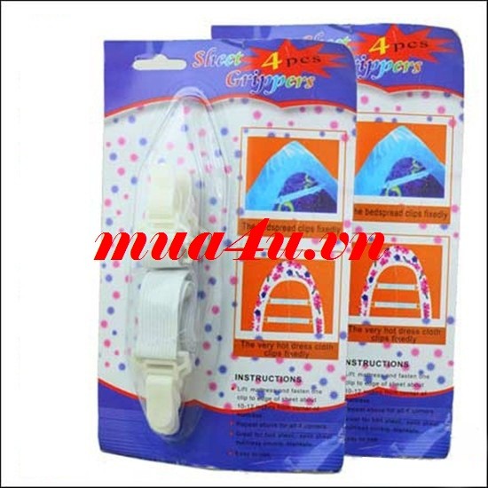 Bộ 4 chiếc kẹp ga giường