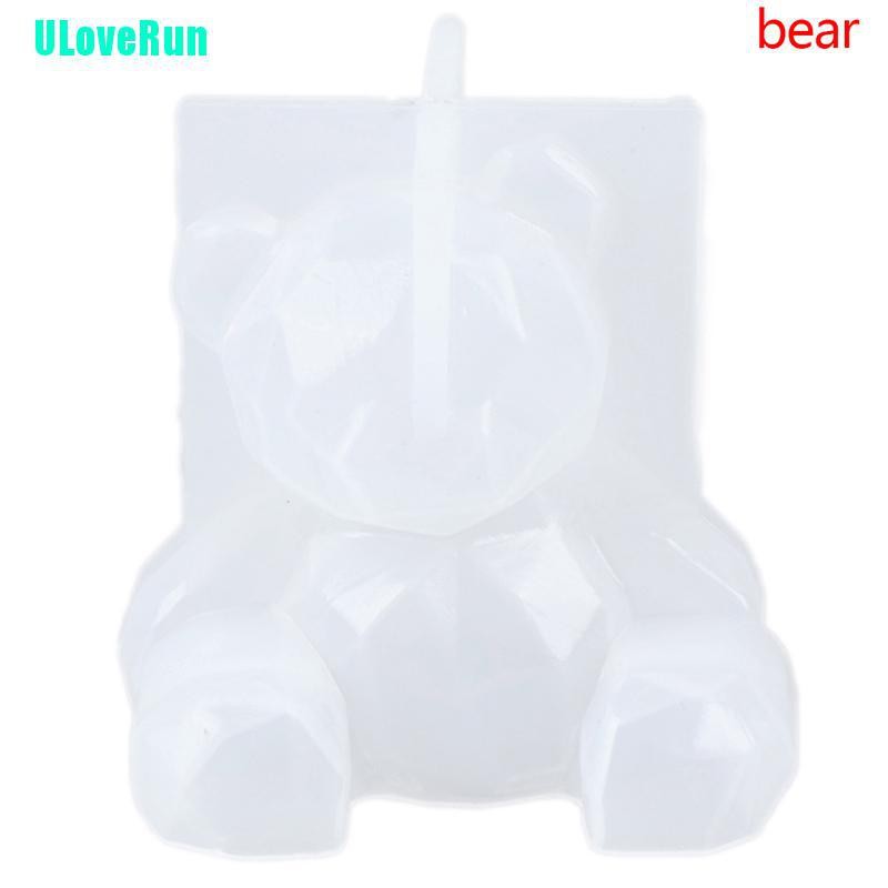 Khuôn silicone Làm Bánh DIY Hình Gấu Xinh Xắn