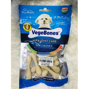 [Mã PET50K giảm Giảm 10% - Tối đa 50K đơn từ 250K] Xương Gặm Làm Sạch Răng cho Chó VegeBones 60g – Mã TACCM78