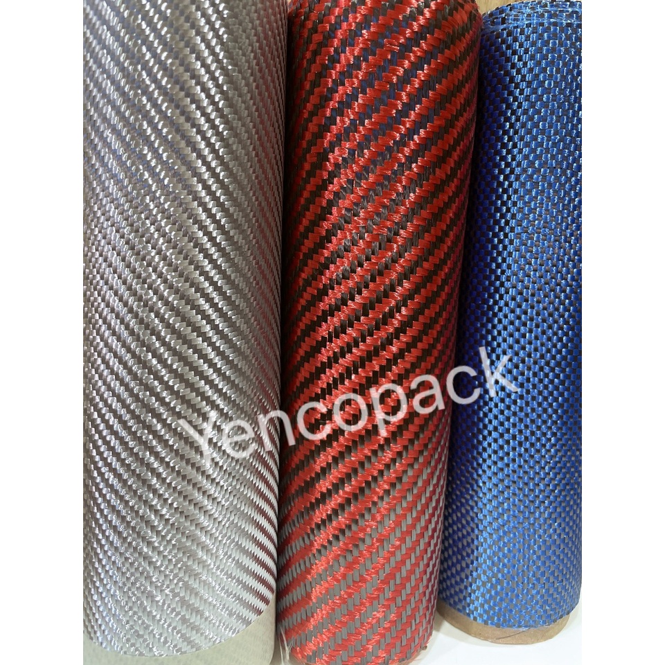 Vải carbon màu[Carbon Fiber 3k][khổ 20cm × 100cm]